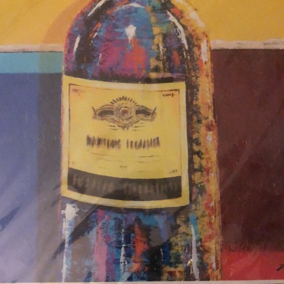 Wine Bottle Print - Picture 3 of 7